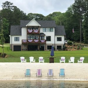 6 American Flag Buntings 3’ x 6’